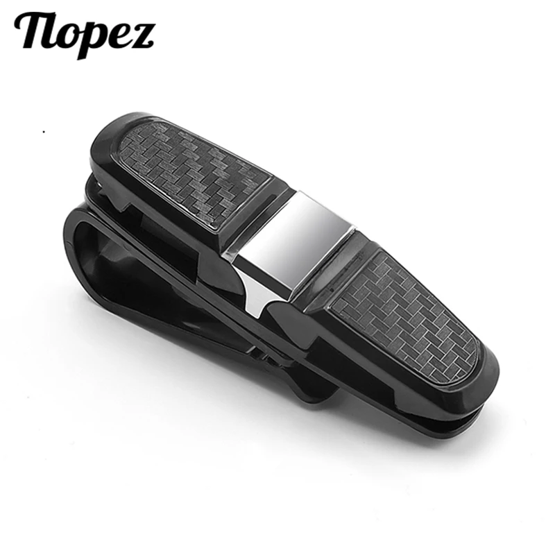 Автомобильный держатель для солнцезащитных очков с защитной губкой