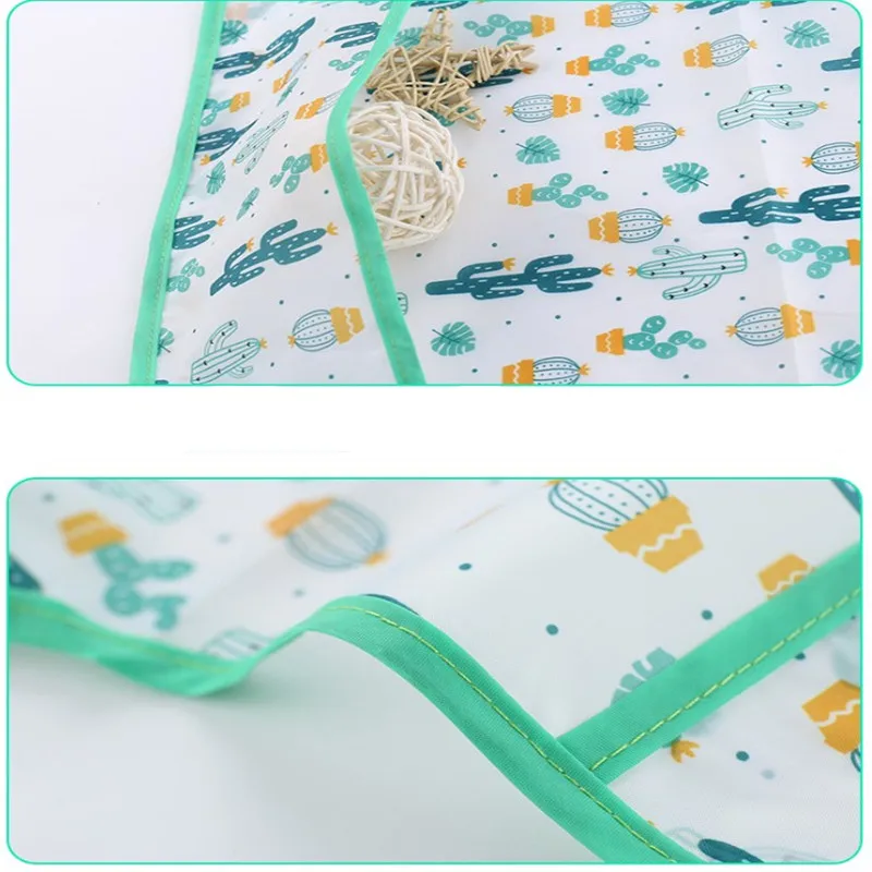 

Cartoon Baby Bibs Waterproof Infants Long Sleeve Apron Waterproof Toddler Feeding Bibs Burp Cloths Children Painting Clothes
