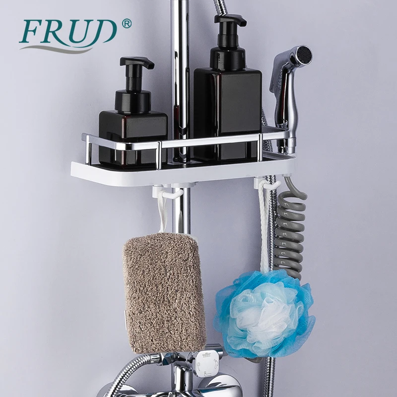 FRUD компактный смеситель для ванной комнаты душа вращается ванна носик насадка