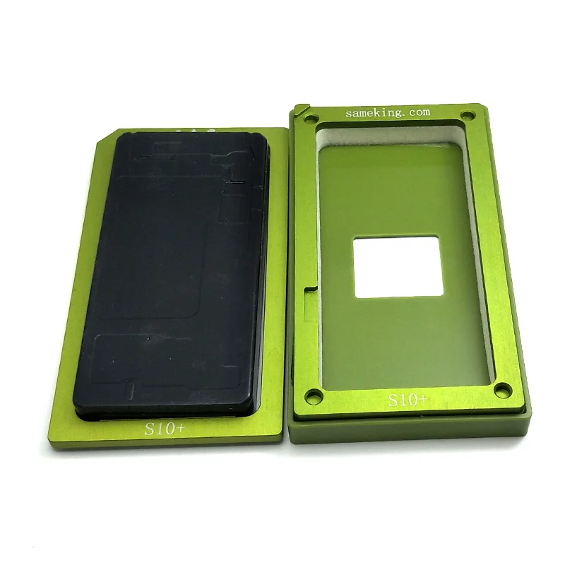 1pcs New 2 in 1 universal lamination mold for samsungS8 S8+ S9+  s10 s10plus OCA glass lcd touch screen agliment mould