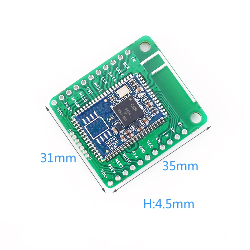 Lossless Bluetooth Amplifier Decoder Audio Receiver Module BLE 5.0 CSR8675 APTX-HD Low Power Consumption | Электронные
