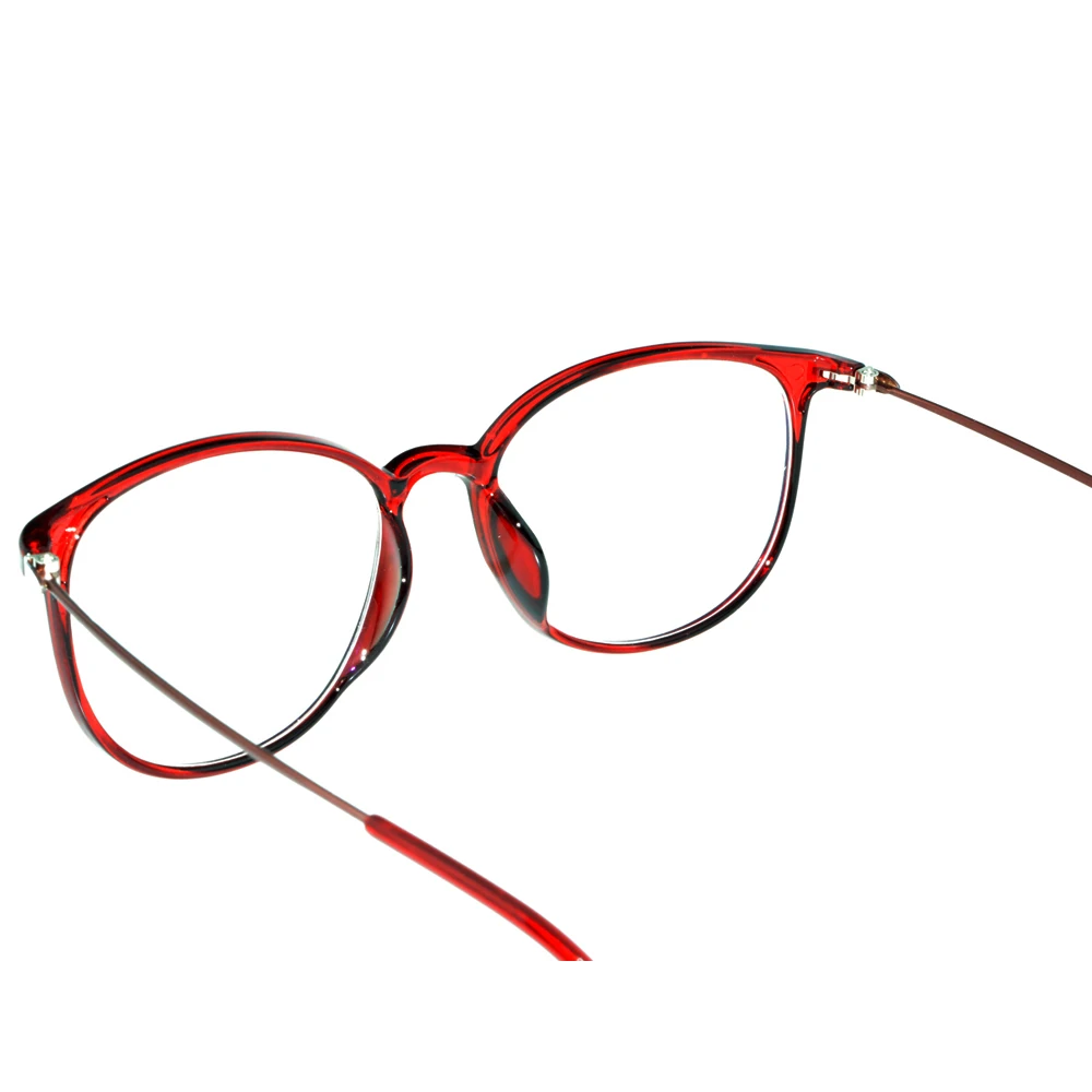 Silverf прогрессивные очки для чтения женские Woem Сверхлегкий красная рамка + 1 0 5 75 2 3 4