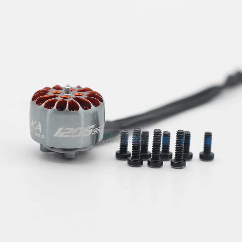DIATONE MAMBA TOKA 1206 6000KV 3S 4500KV 3600KV 4S 2450KV 6S бесщеточный двигатель для FPV Racing Micro Drones DIY части