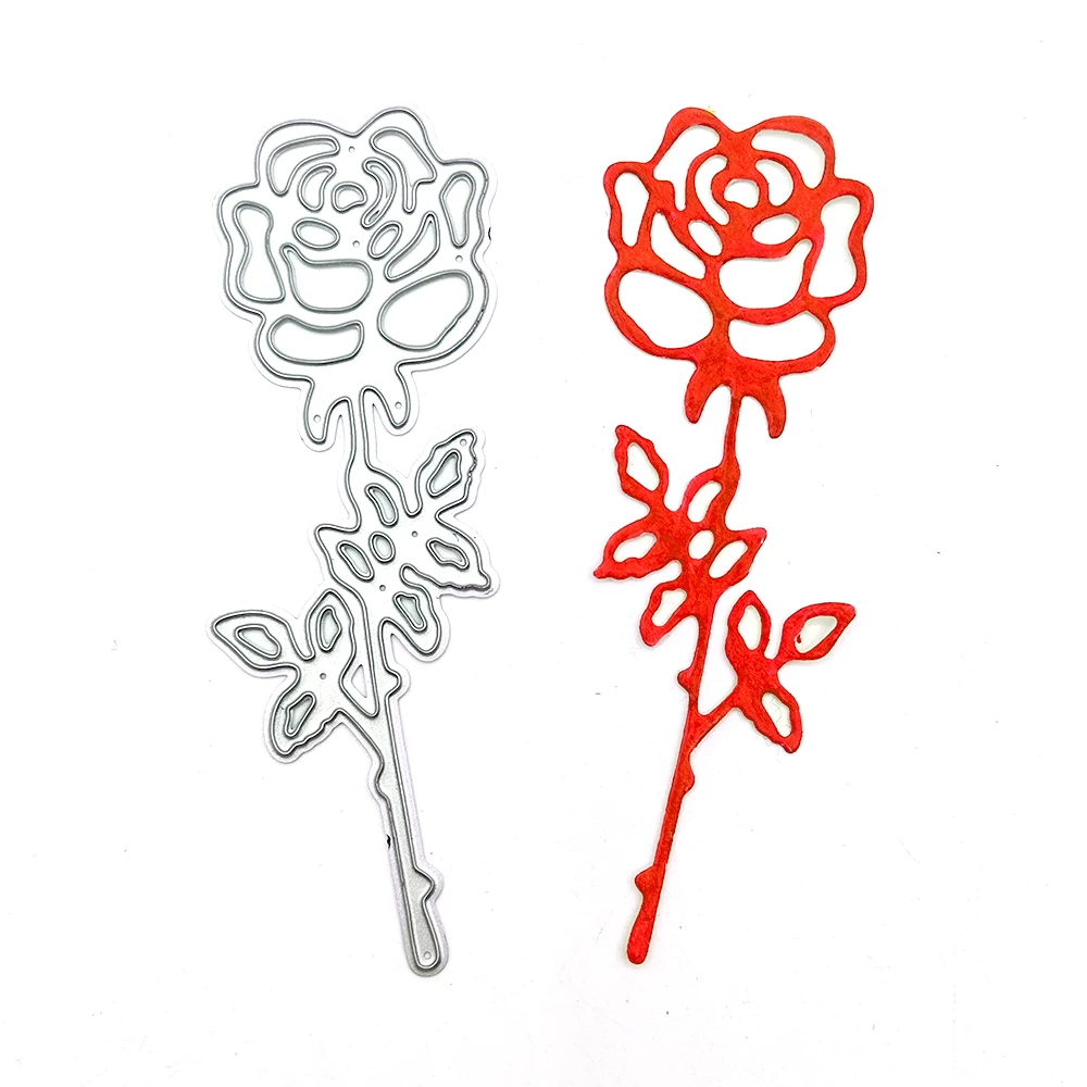 

Julyarts Rose Dies 2021 Cutting Dies New Arrival For DIY Scrap Booking Photo Album Embossing Paper Cards