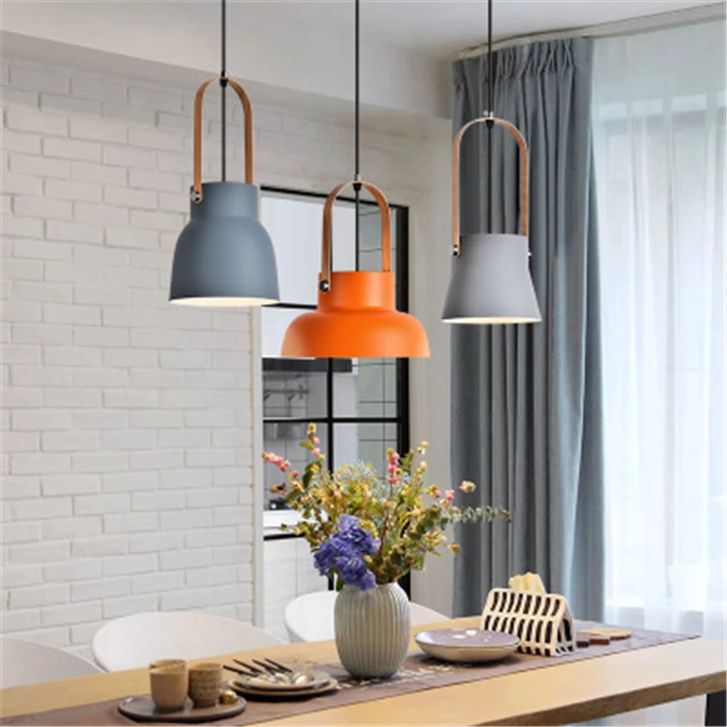 Подвесные светильники в Европейском стиле креативный минималистичный
