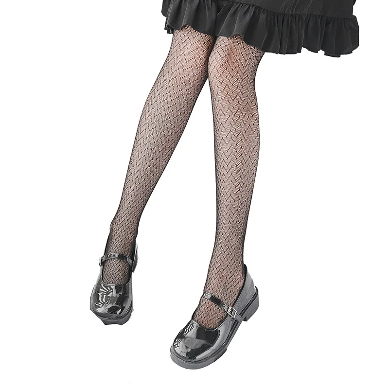 

Japanese style black stockings personality wave white bottoming socks penetrating meat sexy Women net Stockings Pantyhose