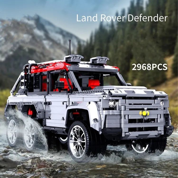 

Suv Car Bricks 23021 Moc Defender 93018 Off-road Vehicle Car Model Building Blocks Assembly Bricks Kids Toys Christmas Gifts