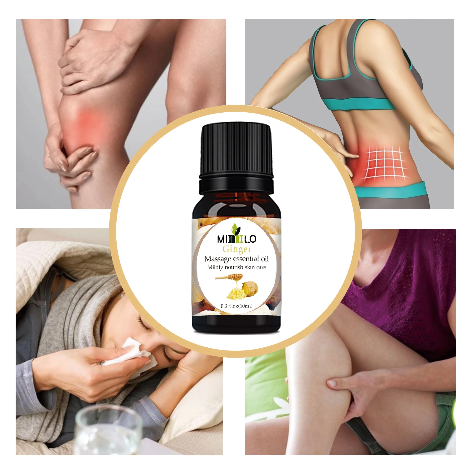 100% натуральный лидер продаж чистое растительное эфирное масло имбирное для