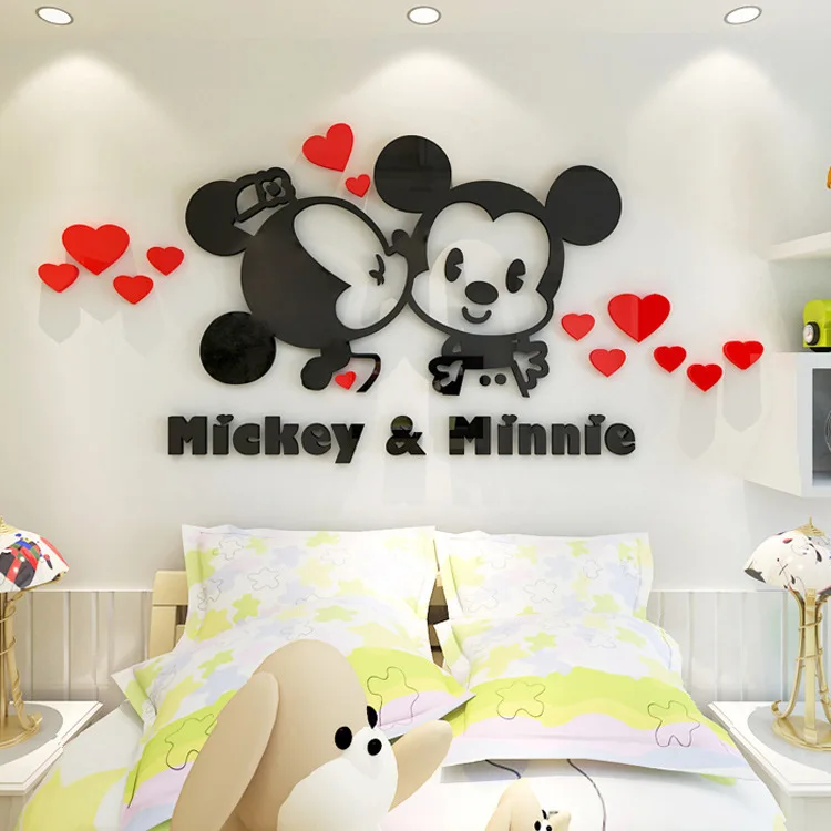 Mikey и Минни мультфильм Diy Хрустальная мозаика для рукоделия Ручная работа декора