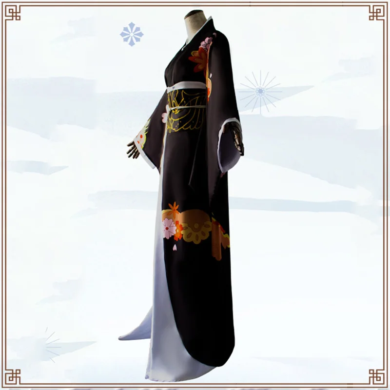 Женский костюм кимоно из аниме рассекающий демонов| |