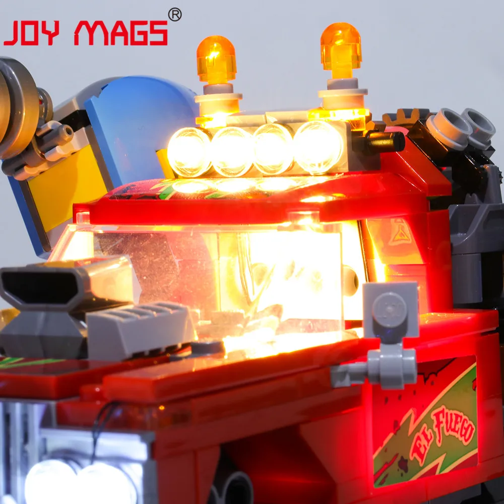 

JOY MAGS Only Led Light Kit For 70421 El Fuego's Stunt Truck , (NOT Include Model)