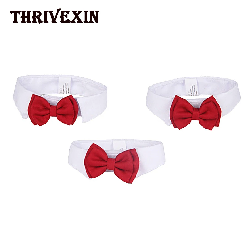 

Puppy Dogs Bow Tie Adjustable Collar Necktie Bowknot Bowtie Neck Strap Cat Dog Grooming Accessories Decoration Pet Supply