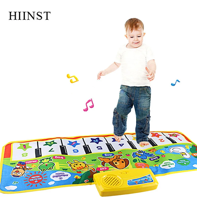 HIINST вокальные игрушки поющие гимнастические музыкальные Ковровые Коврики