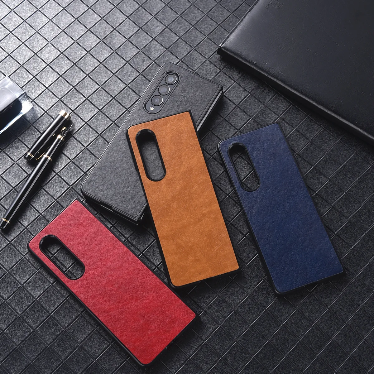 

PU Leather Material For Samsung Galaxy Z Fold 3 Case For Galaxy Z Fold3 5G Case