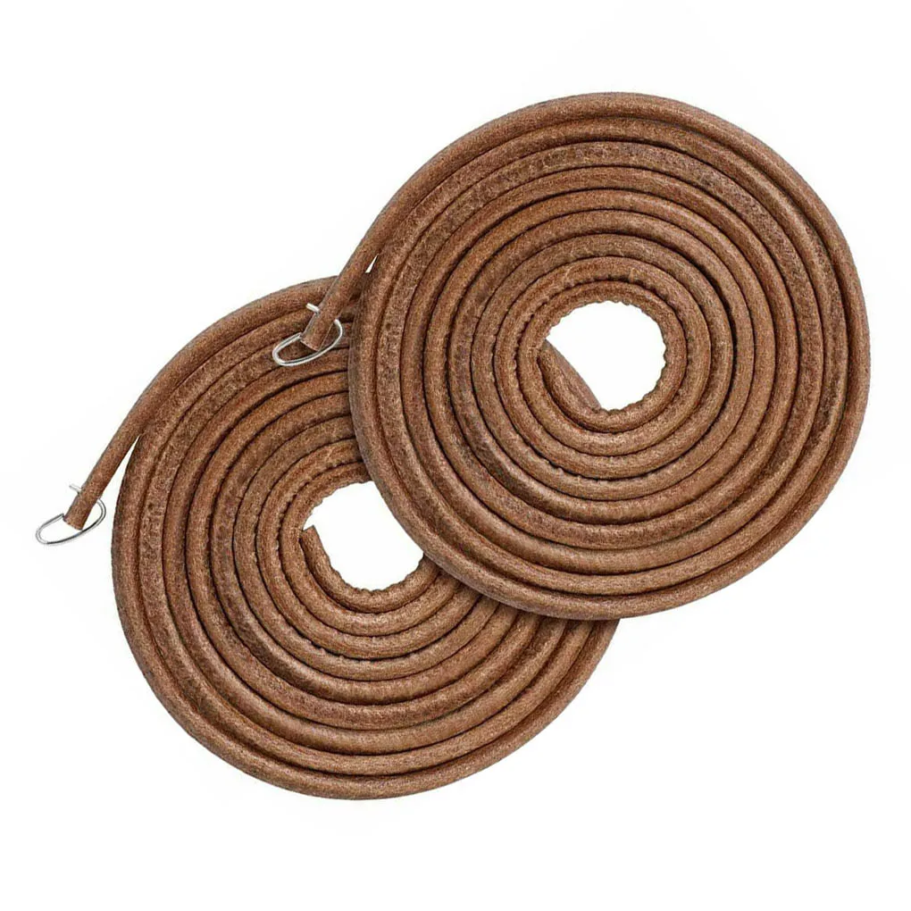 

2 Pcs Home Sewing Machine Motor Serrated Belts Leather High Quality Sewing Machine Belts With Hook Household Tools