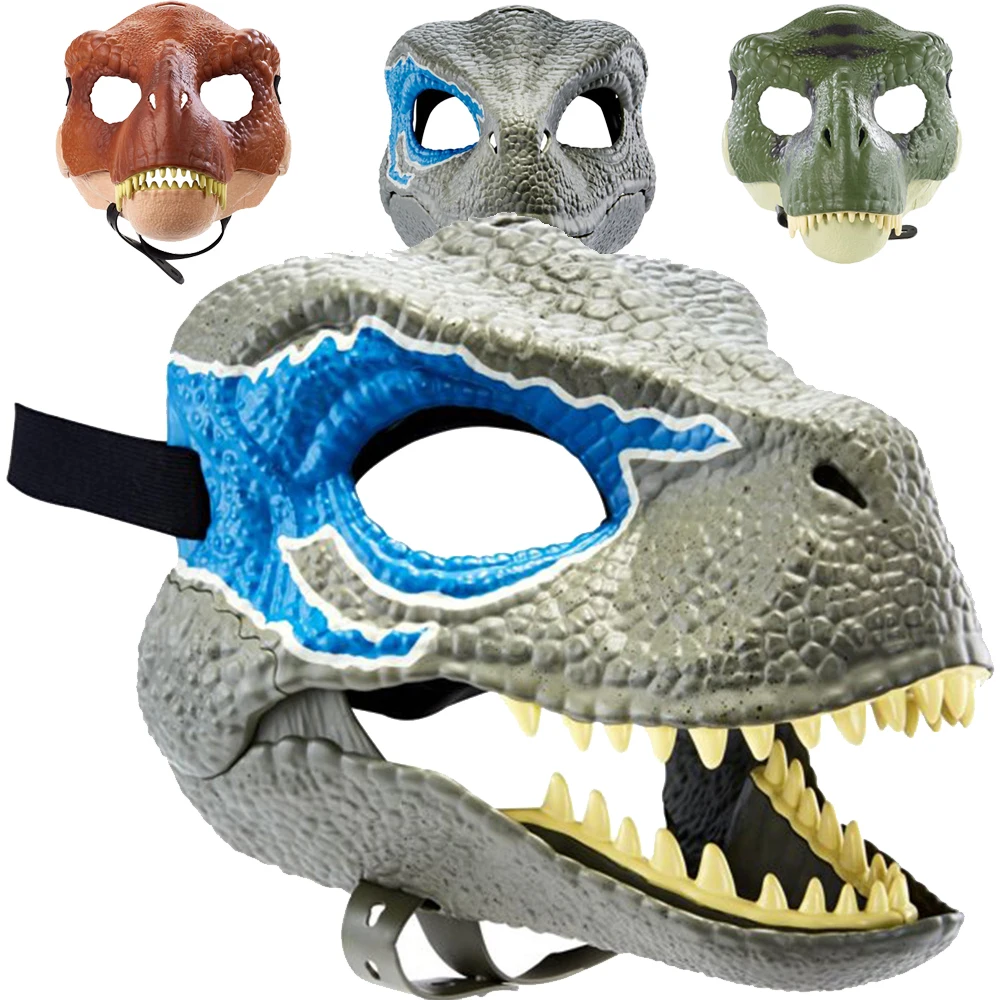 

Игрушки для косплея вечеринки, ужасная маска, игрушки для детей, карнавальные подарки, маска, аксессуары для детей, голубой динозавр