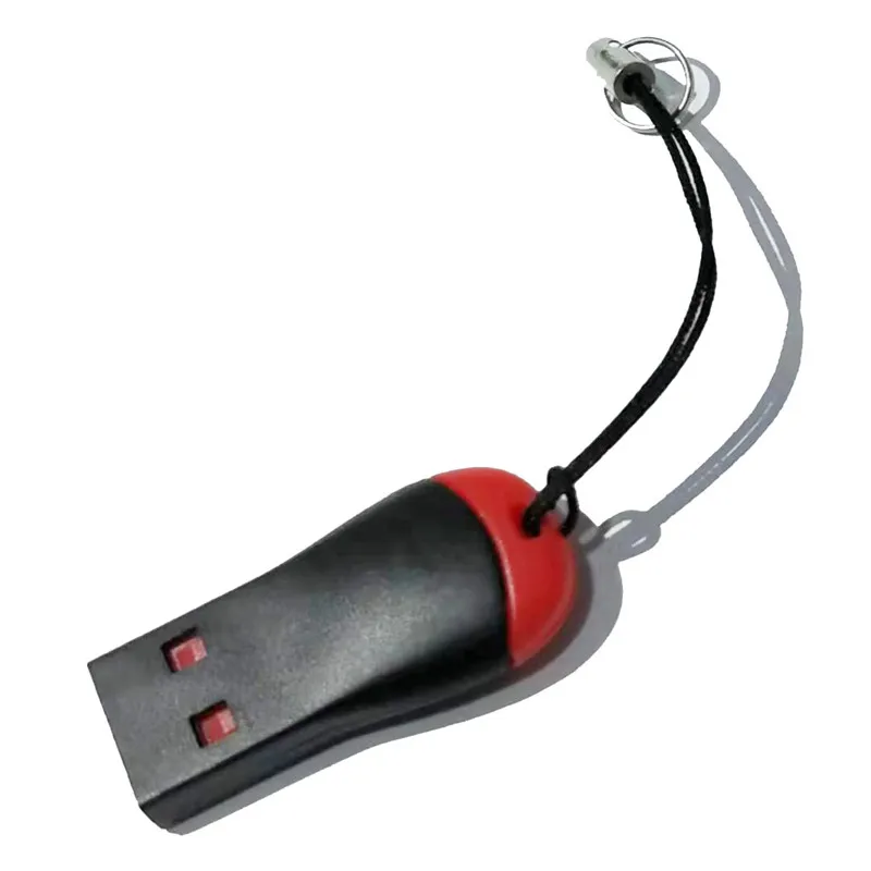 Оптовая продажа USB 2 0 Micro SD SDHC TF флэш карта памяти мини адаптер для