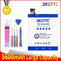 okcftc 100 original bm46 battery for xiaomi redmi note 3 note3 pro prime batterie 5600mah real capacity rechargeable batteria