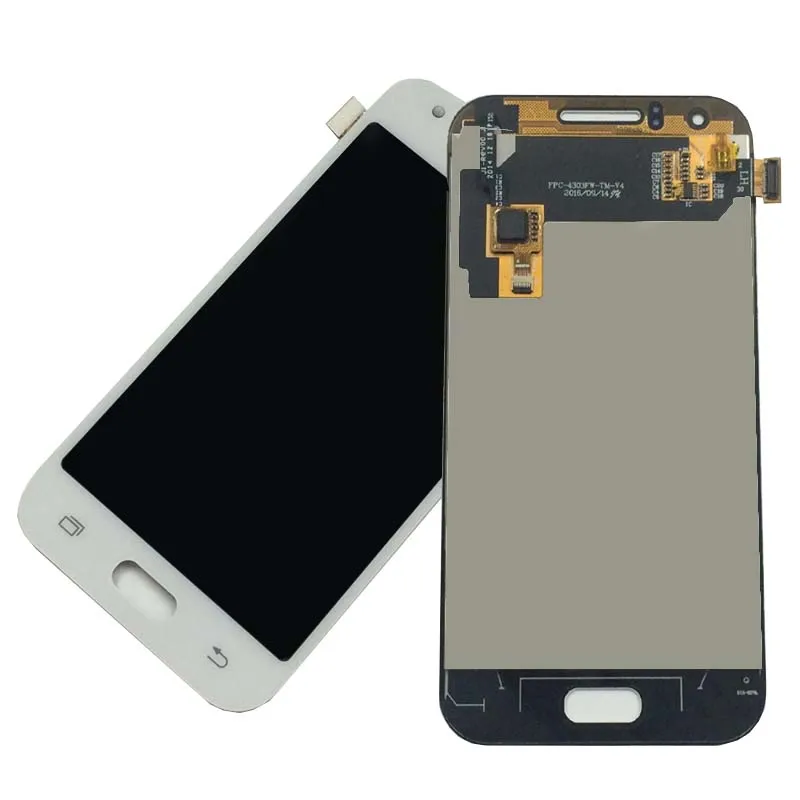 White Для samsung Galaxy J1 J100 SM-J100F J100H J100FN сенсорный экран дигитайзер сенсор+ ЖК-дисплей панель монитор в сборе - Цвет: White