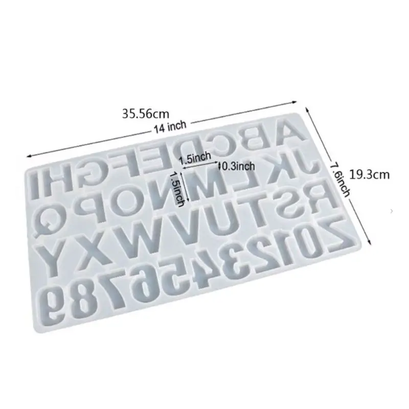 

214Pcs Letter Resin Molds Alphabet Number Silicone Mold Keychain Necklace Pendant Resin Epoxy Molds Jewelry Making Tools