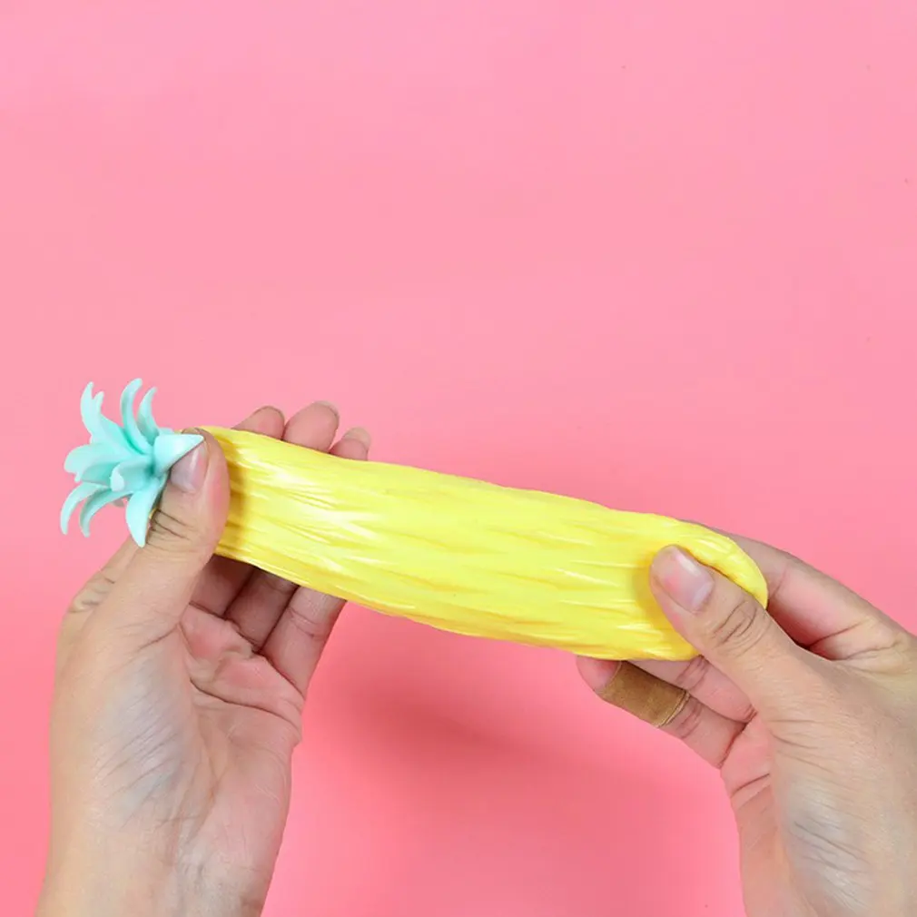 

1 Pc Anti Stress Ball Squeeze Decompression Pineapple Shape Grape Ball Tricky Funny Toy Decompression Toy Random Color