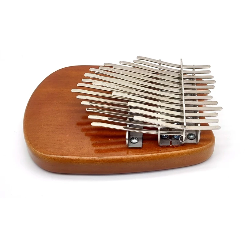 Metal Frame Kalimba 24 Key Double Layer Innovative Design Finger Piano Solid Rubber Wood Mbira Professional Instrument BS5MZQ enlarge