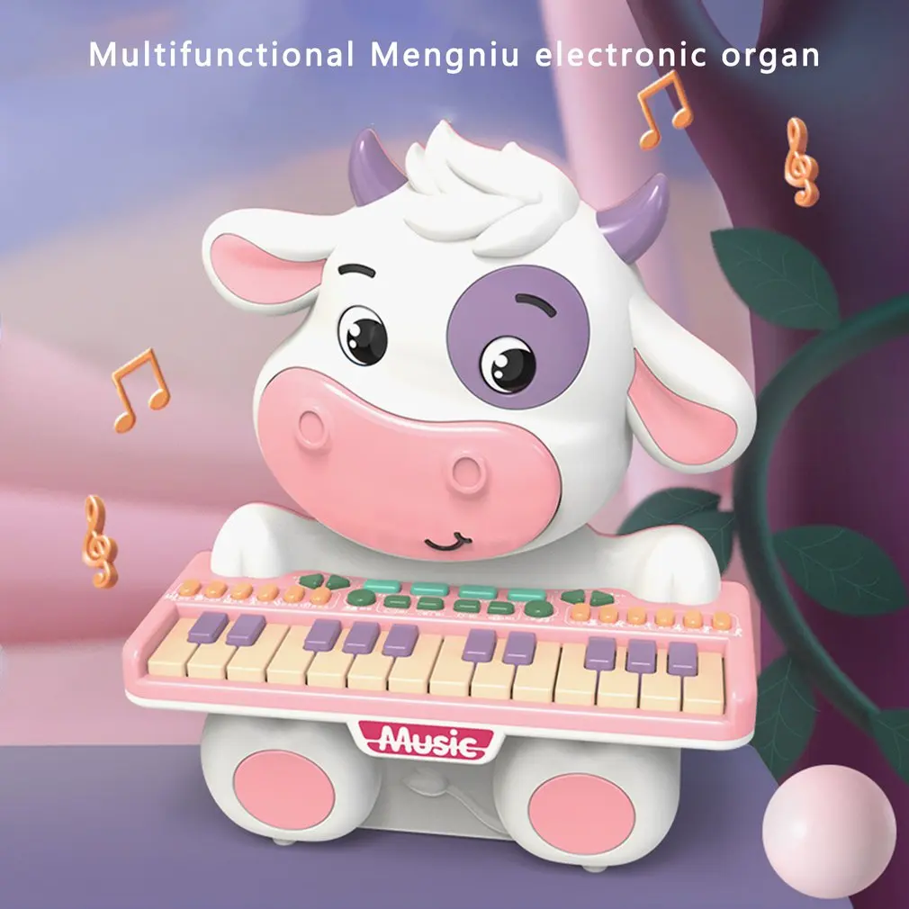

New Musical Instruments Toys Children's Cartoon Electronic Piano Toys Multifunctional Music Piano English Version