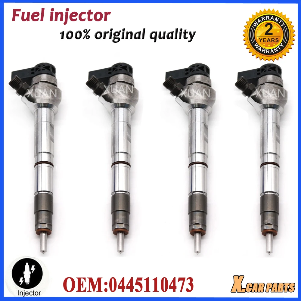 

0445110473 Fuel Injector Nozzle For VOLKSWAGEN Beetle CC Golf VII Audi A3 A4 A6 Q2 Q5 1.6 Tdi Seat Alhambra Ateca Leon ST