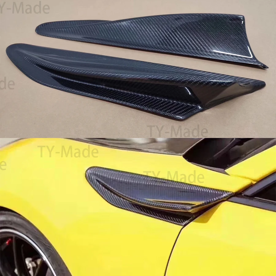 

2 шт. углеродное волокно автомобиля сбоку плавник отверстия автомобильные аксессуары для Subaru BRZ Toyota 86 GT86 Scion FR-S