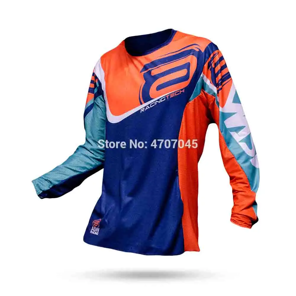 Футболка для мотокросса футболка горного велосипеда XC BMX MTB одежда лета 2019|Майки