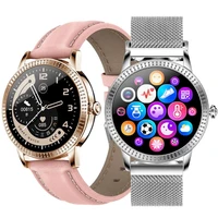 cf18p smart watch women 1 08 full touch ip67 waterproof heart rate monitor sport fitness tracker couple his and her smartwatch