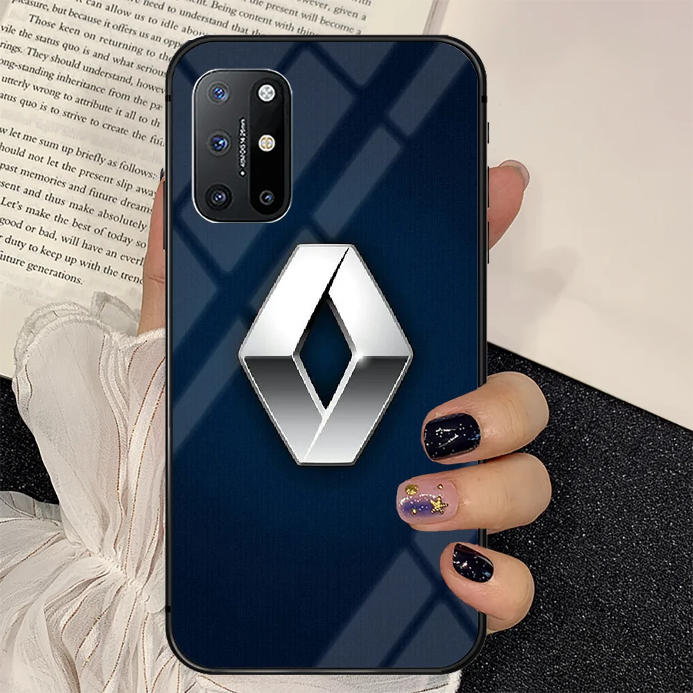 

Sport Car Renaults Phone Tempered Glass Case Cover For Oneplus 5 6 7 8 9 Nord T Pro Hot Cell Prime