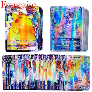 20-360 шт TOMY французская версия Pokemon Card GX VMAX Shining V MAX TAG TEAM Battle Carte торговые карты игра детская игрушка