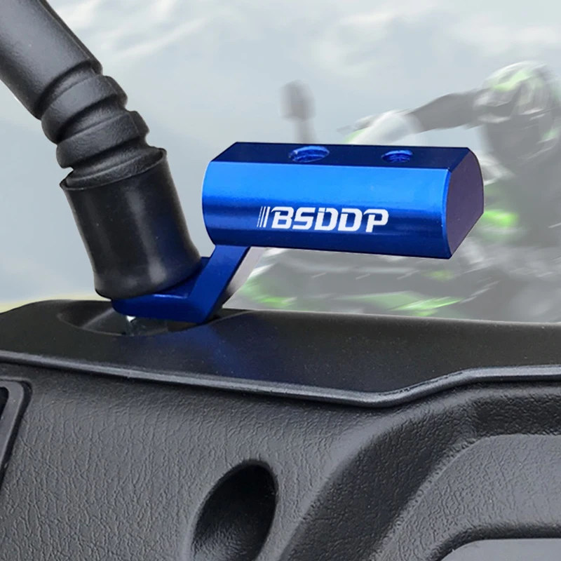 

Supports Extension Bracket Replacement Rearview Blue Holder Motorcycle