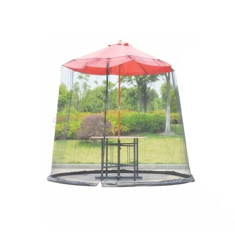 

Москитная сетка, сетка, крышка для двора, наружного двора, защита от комаров, Римский зонтик, портативный, прямой шест, фоточехол