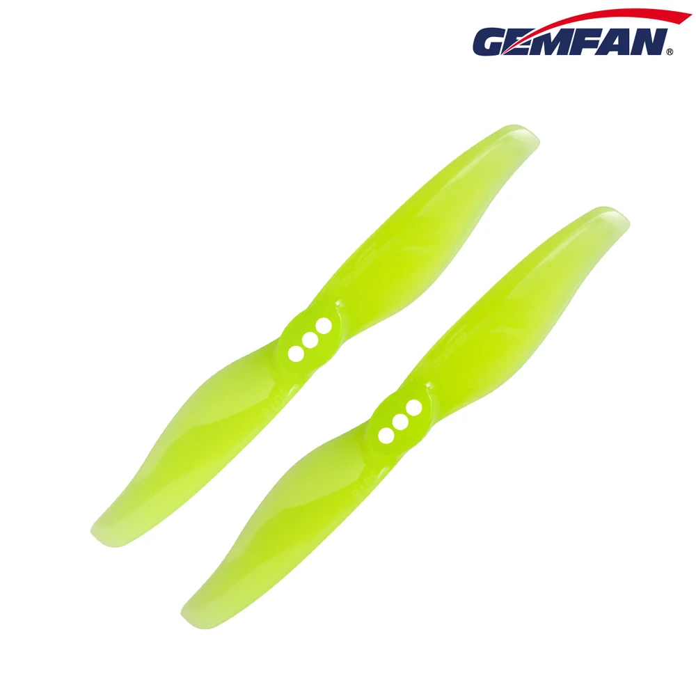 8 пар Gemfan Hurricane 3018 3x1 3-дюймовый 2-Лопастной пропеллер 1 5 мм/2 0 мм отверстие T-образное