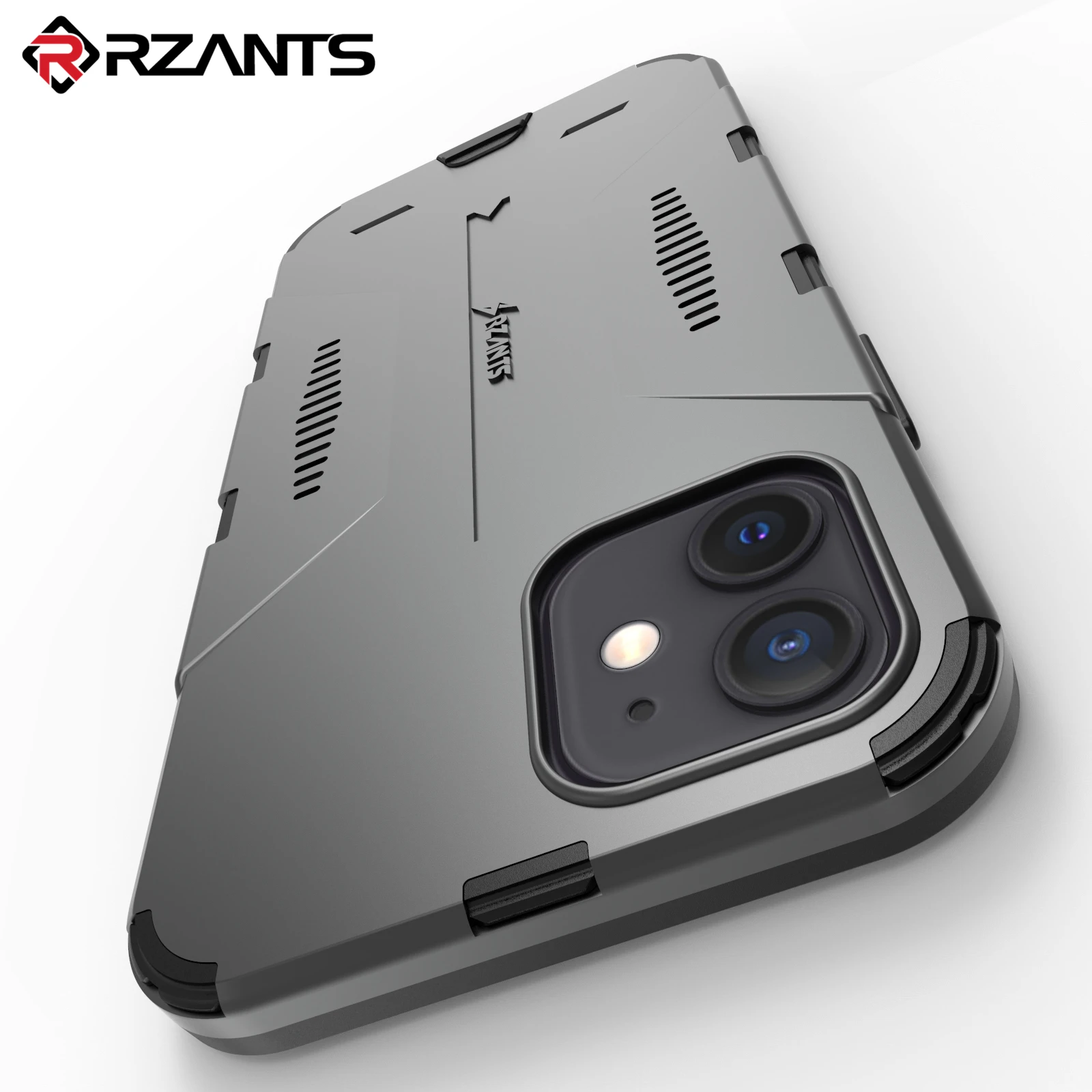 

Rzants For Apple iphone 12 iphone 12 Pro Case Hard [Blue Demon] Protection Slim Shockproof Breath Cover Thin Phone Shell