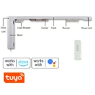 Умный переключатель для штор Tuya zigbee, Электрический моторизованный роликовый затвор для штор с дистанционным управлением