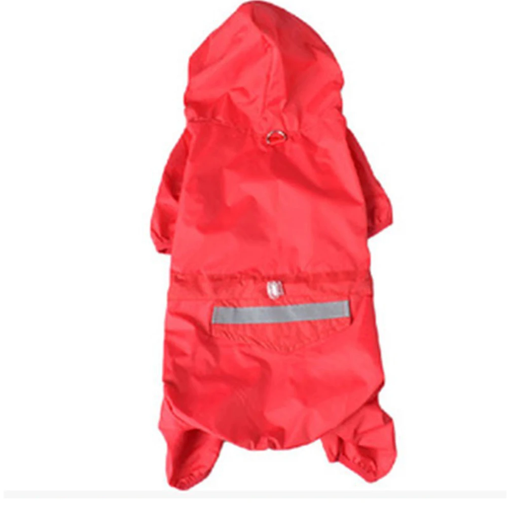 Уличный дождевик для собак водонепроницаемая одежда домашних животных