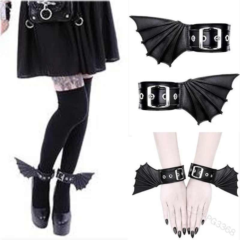 

Punk Style Bracelet European and American Fashion Gothic Dark Wind Bat Wings Hands and Feet Accessories