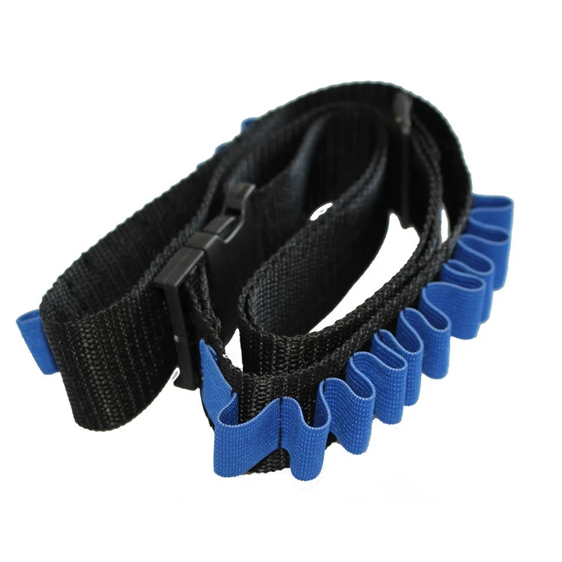 Синий Регулируемый игрушечный нагрудный патронташ пистолет Мягкие пули ремень