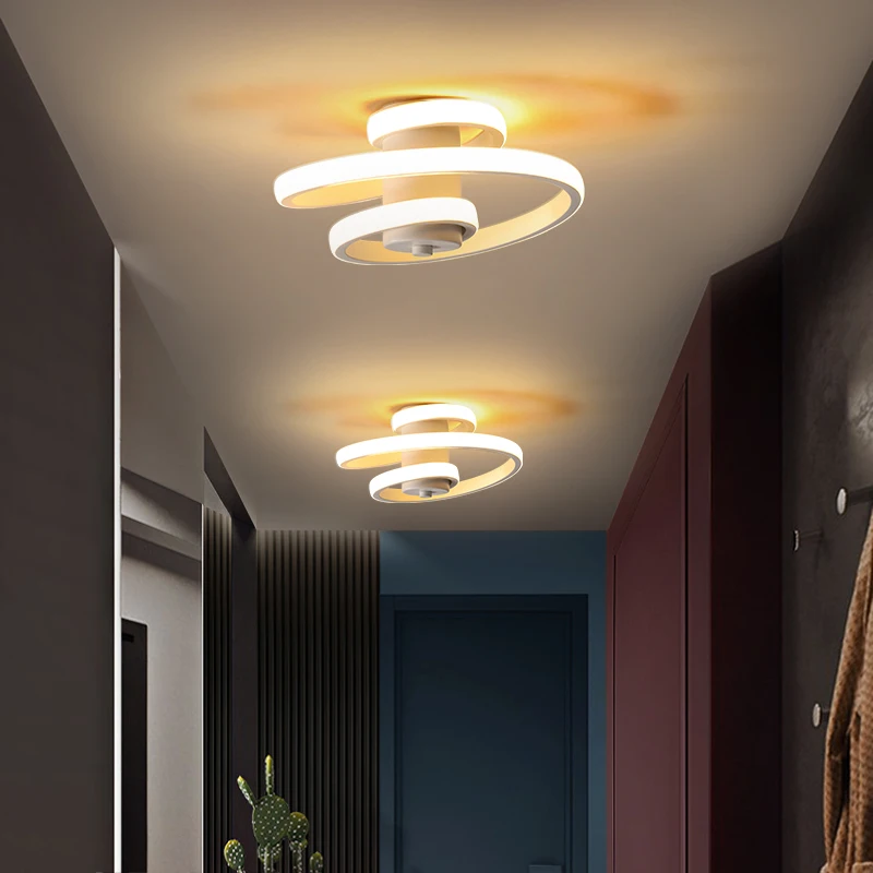 

Modern Corridor Light Ceiling Lamp Home Decoration White Black Gold Ceiling Light For Corridor Entrance Light Fixtues