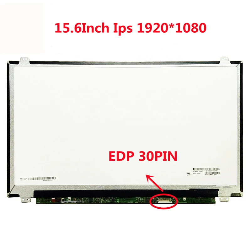 

15,6 дюймовый IPS светодиодный экран для ноутбука, Full HD, 1080P, B156HAN06.1, B156HAN04.1, LTN156HL09, LP156WF4, SPL1, LP156WF6, SPK1, N156HCE-E