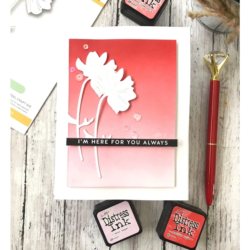 

JC New Design Flowers Metal Cutting Dies DIY for Scrapbooking Dies Cut Handmade Stencil Craft Mold Mould Model Decor Template