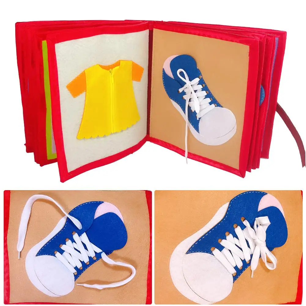 Kid's Cloth Book Non-Woven Picture Manual Three-Dimensional For Early Education Cognitive Development | Игрушки и хобби