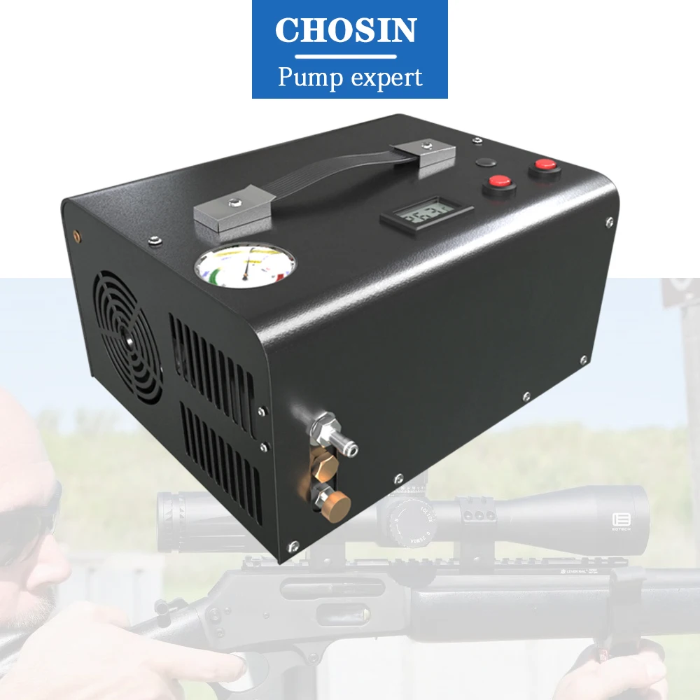 Профессиональный воздушный компрессор высокого давления PCP 4500 фунт/кв. Дюйм 0-30