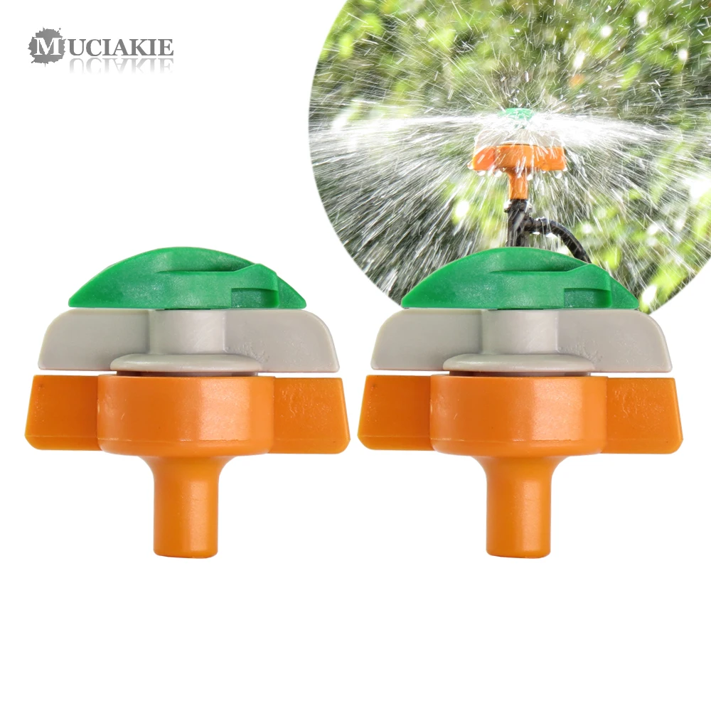 

ID-6.0MM MUCIAKIE 10 шт., подвесная микро-насадка для полива теплиц, сада, вращающиеся разбрызгиватели