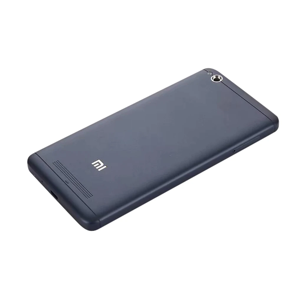 Redmi4A корпус для Xiaomi Redmi 4A Пластиковая Задняя Крышка батарейного отсека Запасные части чехол с кнопками лоток для карт объектив
