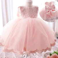 korean style popular new girls bow lace princess dress girls summer dress
