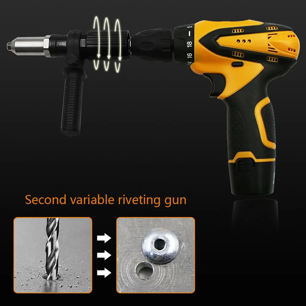 Электрический заклепочный пистолет адаптер вставка для аккумуляторной дрели
